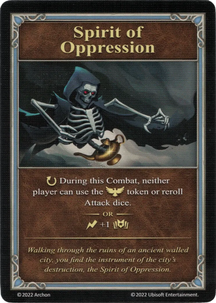 Spirit of Oppression