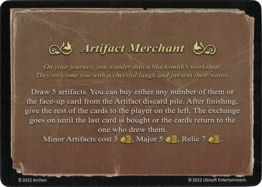 Artifact Merchant