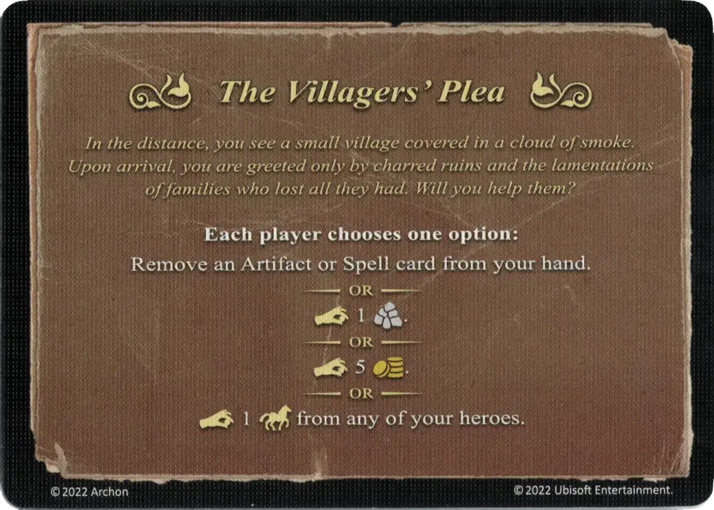 The Villagers' Plea