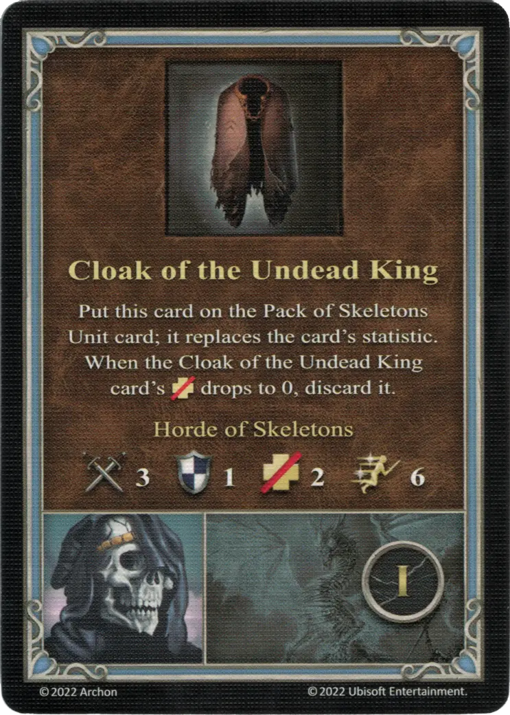 Cloak of the Undead King Ⅰ