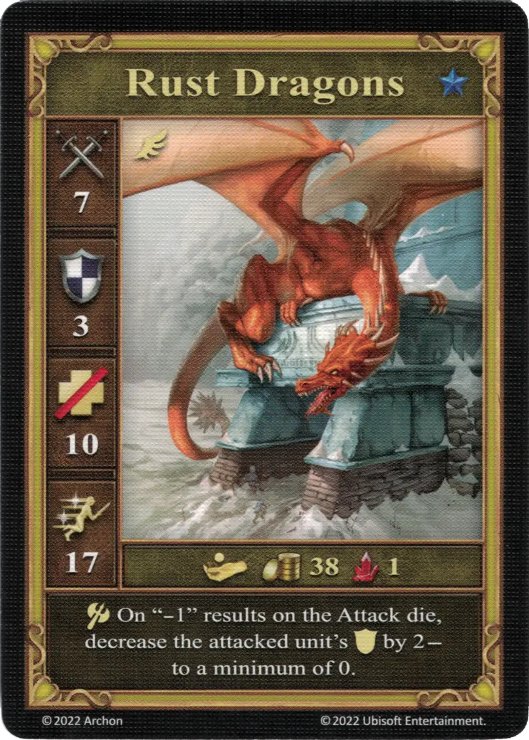 Neutral Rust Dragons